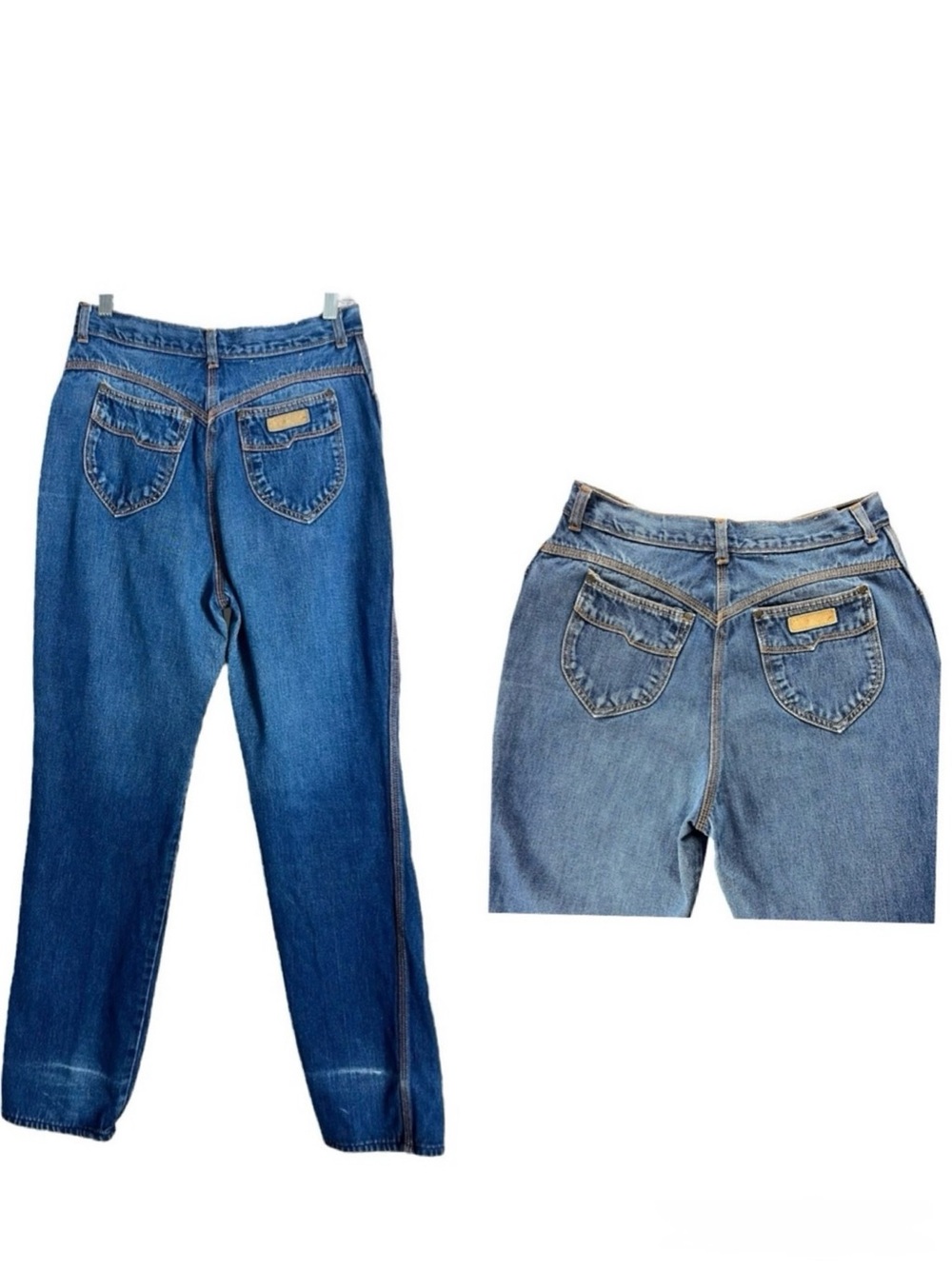 Vintage Gitano Jeans 80s High Rise Straight Jeans Size 28